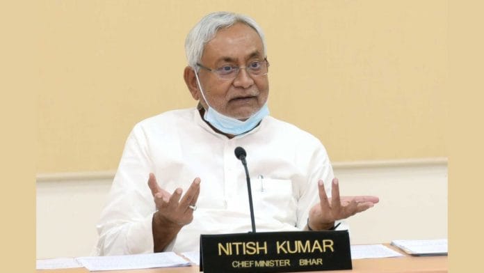File image of Nitish Kumar | Twitter/@NitishKumar
