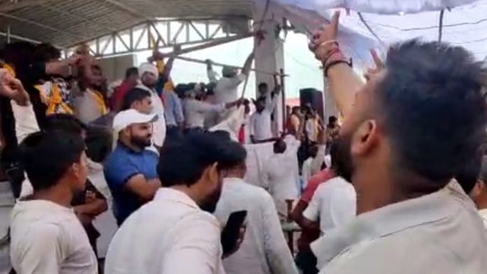 Tyagis' Mahapanchayat in Noida, 21 August | Credit: ThePrint team