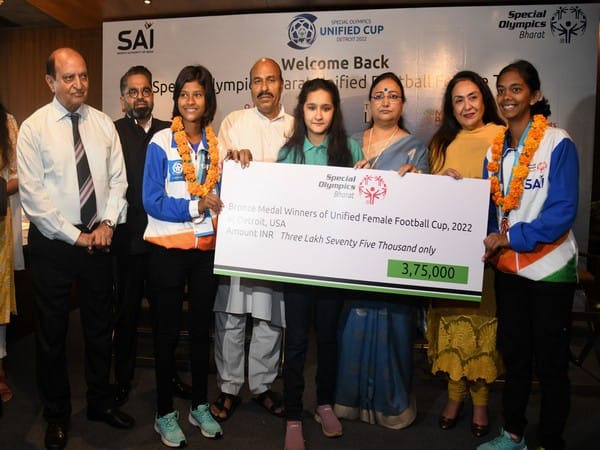 Special Olympics Bharat returns from Unified Cup 2022 in Detroit with a bronze