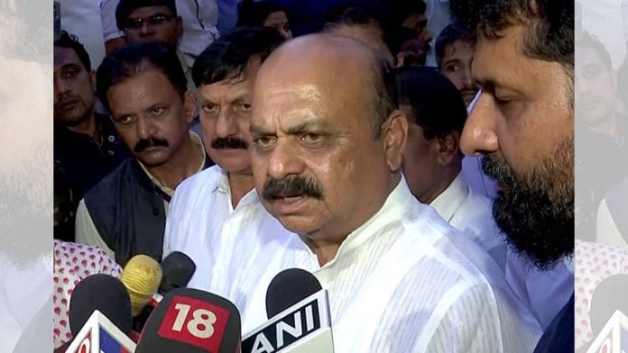 Karnataka Chief Minister Basavaraj Bommai | Credit: ANI Photo