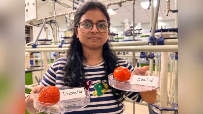 An IIT Guwahati researcher with the experiment materials | By special arrangement