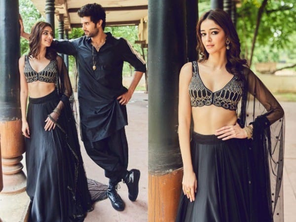 Ananya Panday, Vijay Devarakonda twin in all black for 'Liger' promotions