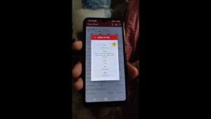 Vishawajeet shows the bank transfer of Rs 1 lakh which he received from the Delhi government on July 6. | Sonal Matharu, ThePrint