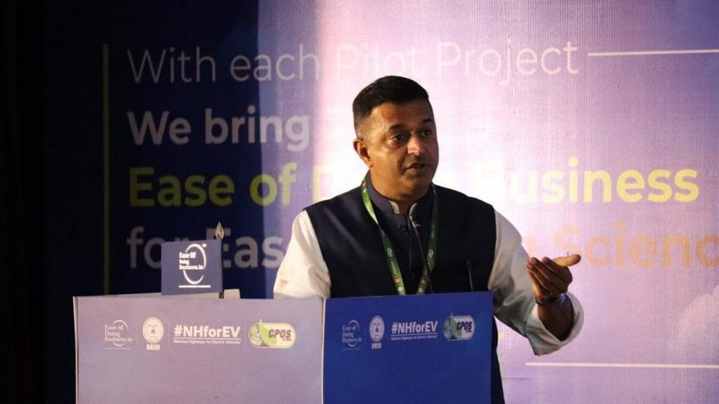 Amber Dubey is one of the seven lateral entry joint secretaries whose tenure is to be extended | Photo: Twitter/@MoCA_GoI 