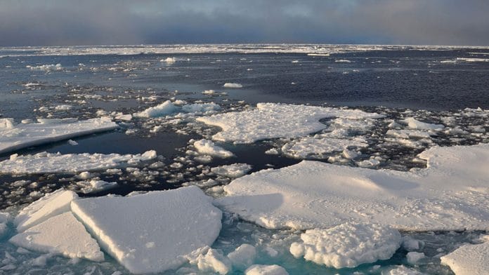 Arctic sea ice with a snow cover | Representational image | Commons