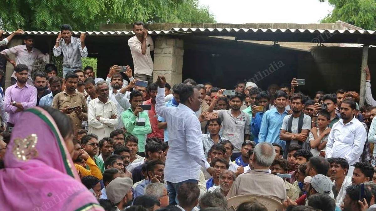 A meeting held at the house of Inder Meghwal | Praveen Jain | ThePrint