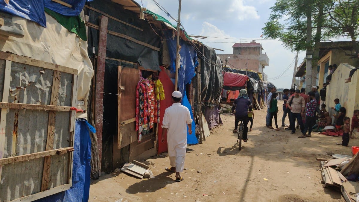 Rohingya refugees at the Madanpur Khadar Camp | Amogh Rohmetra | ThePrint