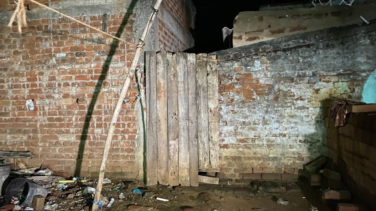 Accused Shahrukh's house | Photo: Moushumi Dasgupta | ThePrint