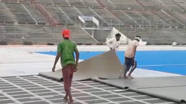 A hockey turf in Pakistan ripped off for Imran Khan’s political pitch. Not so sportsmanlike