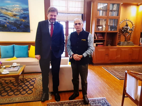 German envoy discusses Indo-German ties with Foreign Secretary Kwatra