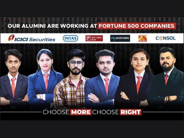 Parul University displays a skyrocketing placement record of 100 per cent, with package offers up to 30 lakhs per annum