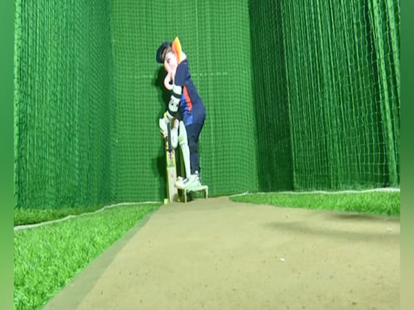 Box Cricket Ganesh theme pandal attracting devotees in Hyderabad