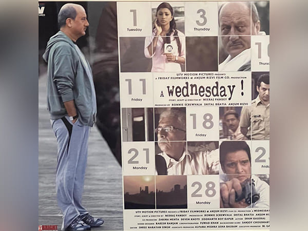 Anupam Kher celebrates 14 years of 'A Wednesday'
