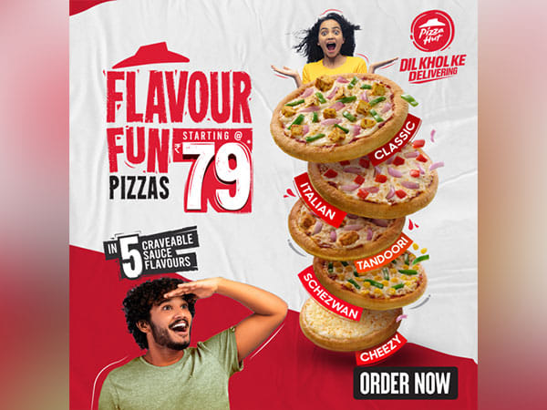 Pizza Hut launches a range of 12 New Flavour Fun Pizzas starting at Rs 79* only