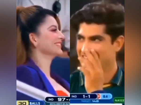 Urvashi Rautela trolled after sharing reel featuring Pak cricketer Naseem Shah