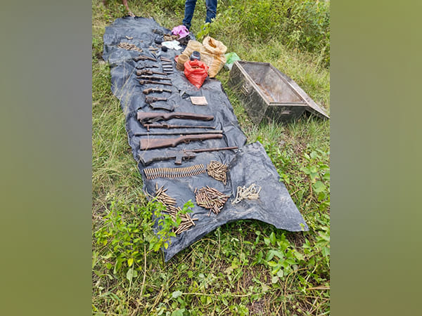 Huge cache of arms, ammunition and explosives recovered along Assam-Arunachal border