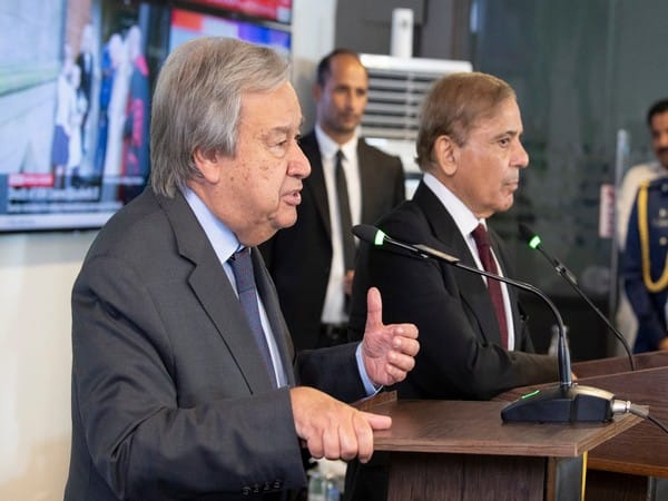 UN General Secretary says Pakistan needs massive financial support for rehabilitation and recovery from floods 