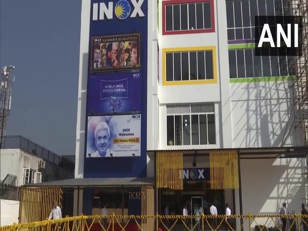 L-G Sinha inaugurates Kashmir's first multiplex, 3 decades after cinemas were shut