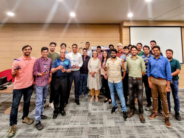 Northwestern University School of Professional Studies and Great Learning felicitate learners from the first batch of the MS in Data Science Programme