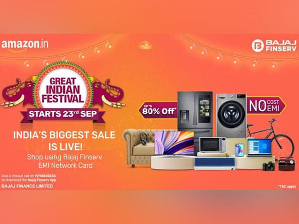 Shopping with Bajaj Finserv EMI Card gets even more exciting during the Amazon Great Indian Festival