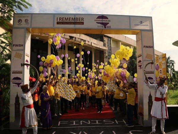 A WALK FOR CAUSE by Alkem Foundation and ARDSI to raise awareness for Alzheimer's and Dementia at Mumbai University, Kalina