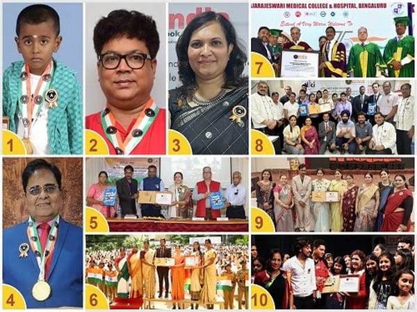 Multiplicity of achievements performed at India Book of Records