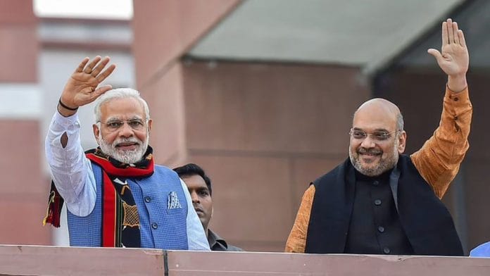 File photo of PM Narendra Modi and Home Minister Amit Shah | | PTI