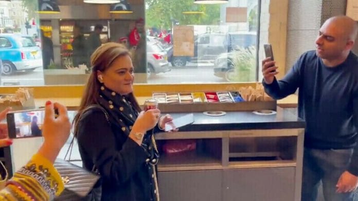 Marriyum Aurangzeb heckled at London coffee shop | Twitter