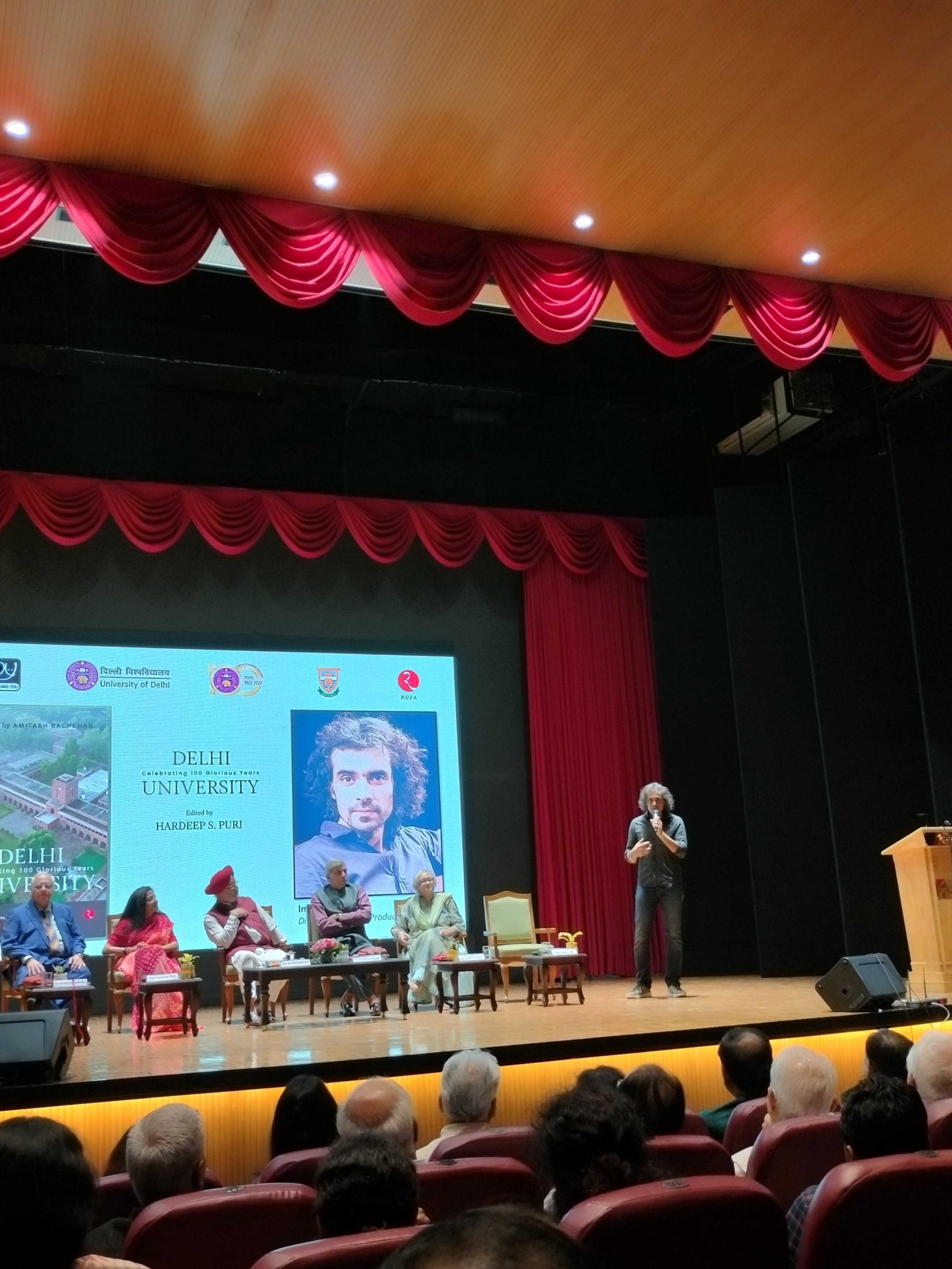 Imtiaz Ali talking about his introduction to theatre at Hindu College| Ratan Priya, ThePrint