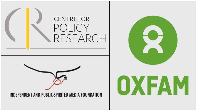 ‘Did no wrong, complied with laws’ — Oxfam, think tank CPR, media foundation IPSMF on IT surveys