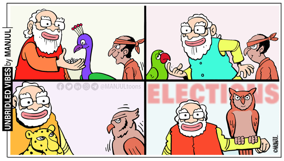 Manjul | Twitter/@MANJULtoons | Vibes of IndiaManjul