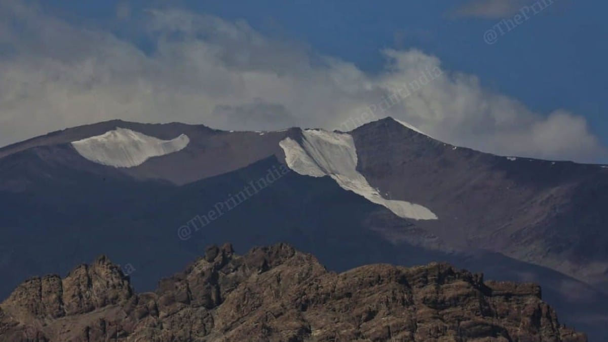 Snow-capped peaks seen from Igoo village | Praveen Jain | ThePrint