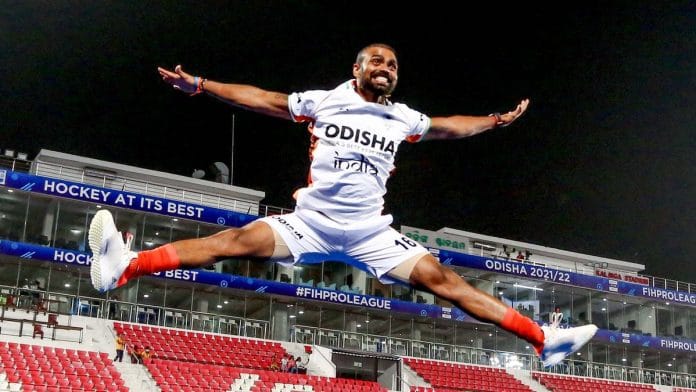 File photo of PR Sreejesh | Twitter @16Sreejesh