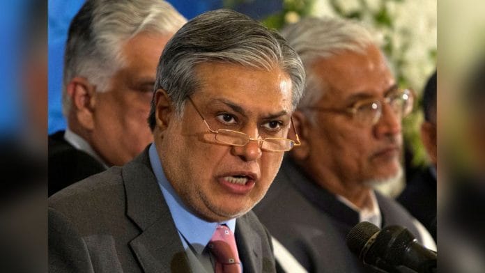 File photo of Pakistan's Finance Minister Ishaq Dar | Reuters