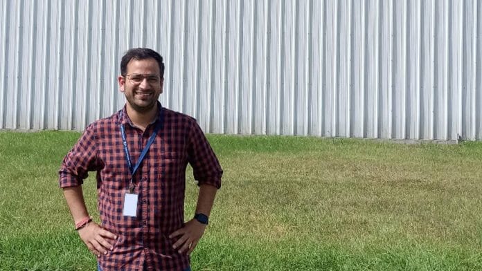 Prateek Tripathi is a fifth-year doctoral student at IIT-Roorkee | Photo: By special arrangement