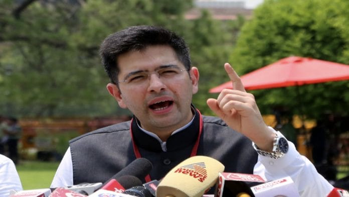 File photo of Raghav Chadha | ANI