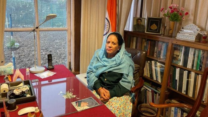 Pratibha Singh was made Himachal Congress president in April | Photo: Shanker Arnimesh | ThePrint
