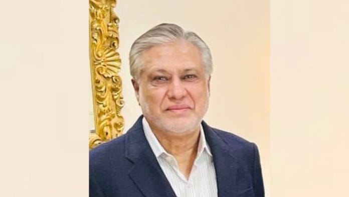File photo of PML-N leader Ishaq Dar | Twitter/@MIshaqDar50