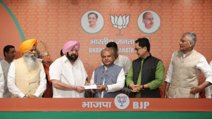 Capt Amarinder Singh | ThePrint photo | Suraj Singh Bisht