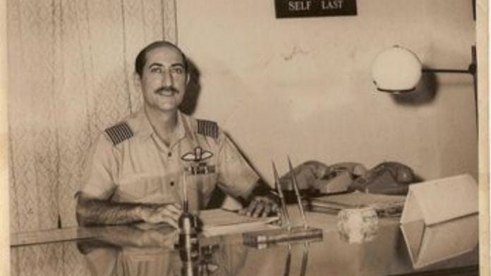 File photo of Air Vice Marshal Arvind Dalaya (retd) | Twitter | @AnchitGupta9