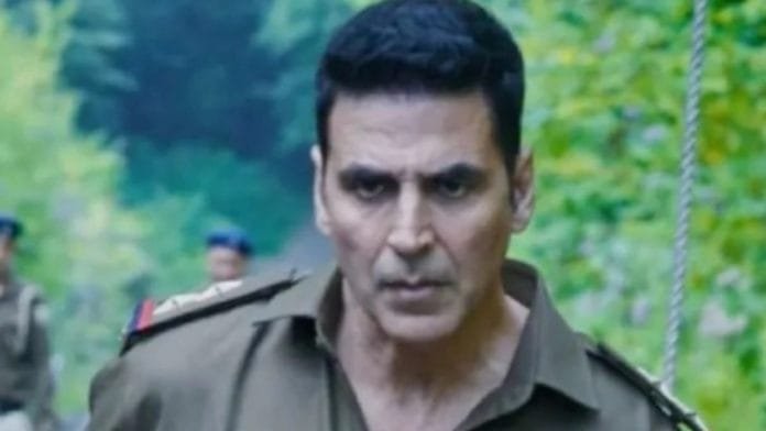 Akshay Kumar in a still from Cuttputli | Screenshot