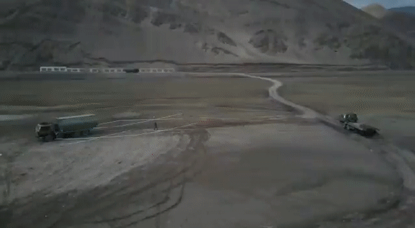 Indian Army's engineering marvel! A bridge over Indus river in Ladakh
