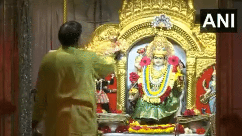 Today marks 3rd day of Navratri as devotees participate with fervour