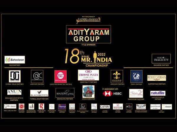 The new Rubaru Mr India 2022 title holders to get elected on October 5 in Chennai