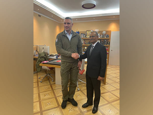 Indian envoy exchanges views on Ukraine situation with Kyiv Mayor