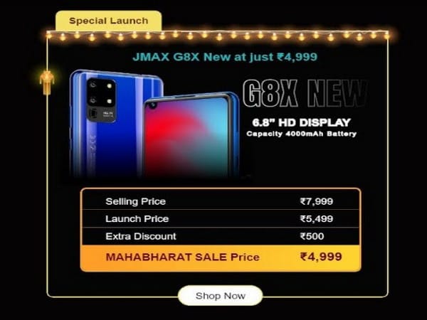 ShopClues has special launch two New JMax Smartphones on its platform this festive season