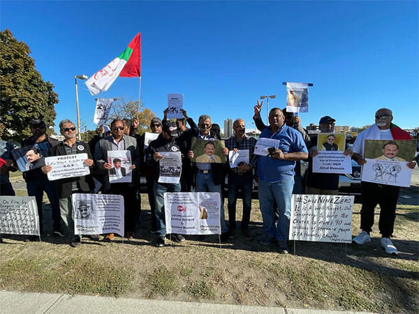 MQM Canada holds protest against state brutalities in Pakistan