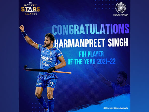 Hockey star Harmanpreet Singh wins FIH Player of the year award second time in a row