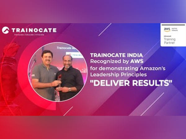 Trainocate India: Recognized by AWS for demonstrating Amazon's Leadership Principles - 'Deliver Results'