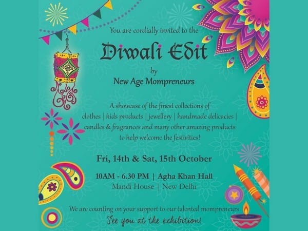 New Age Mompreneurs (NAM) announces Diwali Edit exhibition for all your Diwali gifting needs!